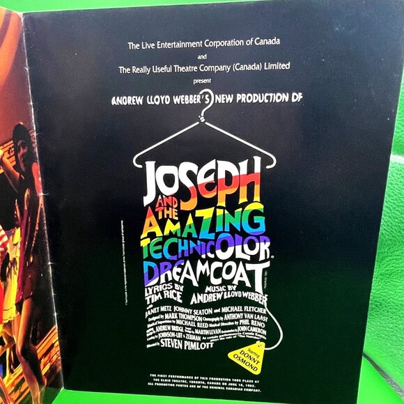 Cats Musical Joseph Technicolor Dreamcoat Broadway Souvenir Program Donny Osmond - Picture 13 of 16